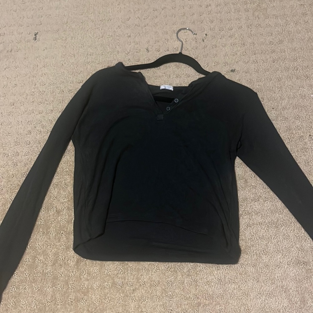 Dark grey long sleeve Brandy Melville/ John Galt top
